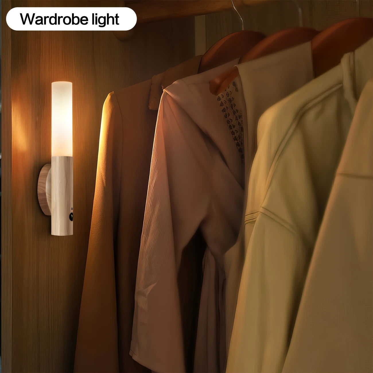 LED rechargeable, avec détecteur de mouvement