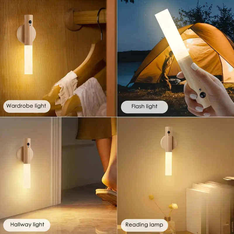 LED rechargeable, avec détecteur de mouvement