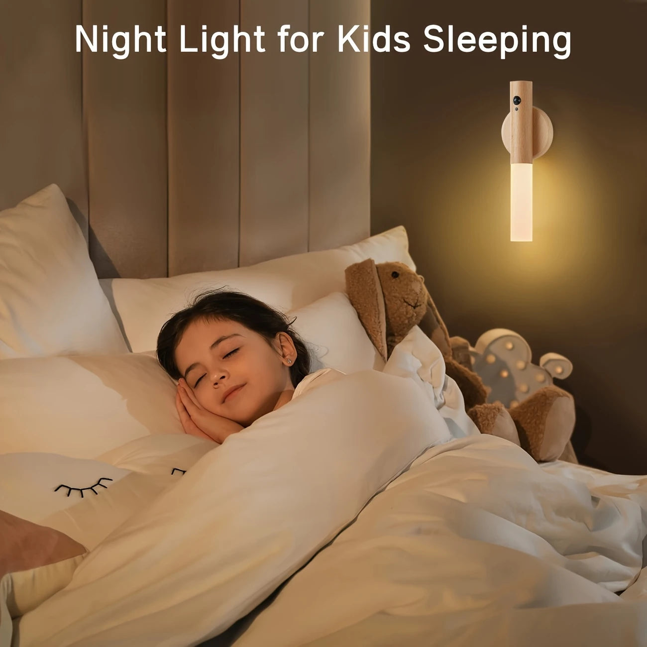 LED rechargeable, avec détecteur de mouvement