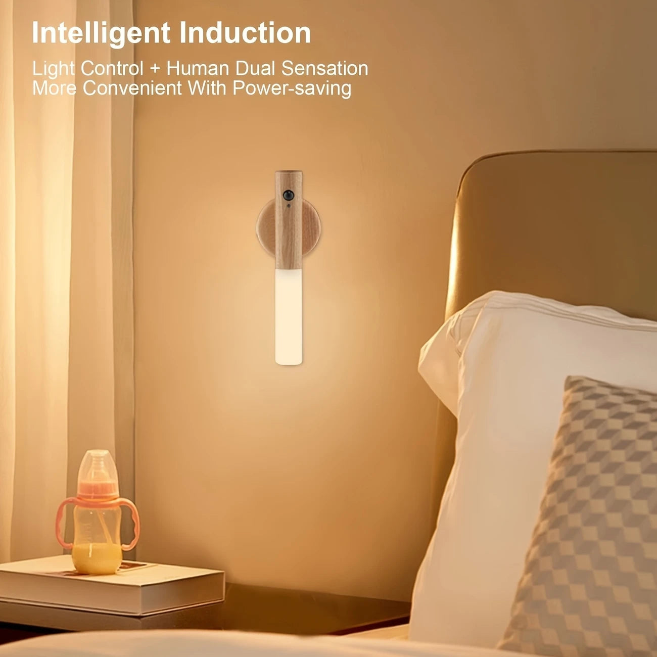 LED rechargeable, avec détecteur de mouvement